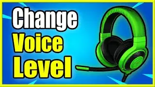 How to CHANGE VOICE LEVEL on PS4 for better Sound! (Louder & Softer)