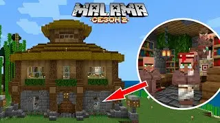 ДЕЛАЮ ДОМ ДЛЯ ЖИТЕЛЕЙ | Malama 2 сезон Minecraft