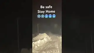 Be safe you all #youtubeshorts #shorts #short #shortvideo #winterstorm #snowblizzard #snowstorm