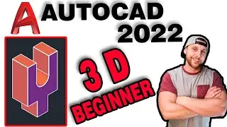 3D Modeling 101 Beginner Tutorial \\ AutoCAD 2022