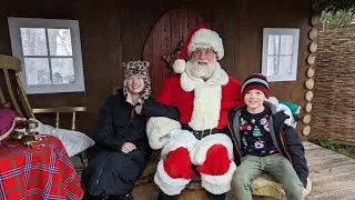 WOW We Went To HASTYS Farm in Clacton and Saw Animals and SANTA!