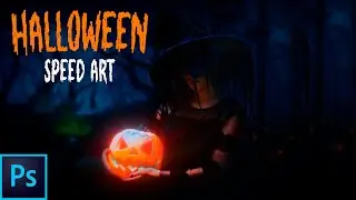 Speed Art Photoshop | Halloween