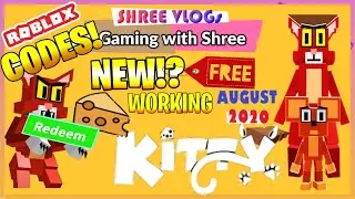 ROBLOX KITTY ✨Awesome New Codes ✨(August 2020) 🐹Tons of 🐹SKINS + 🧀999K CHEESE🧀 new Update Code.