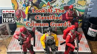 GI Joe Classified Crimson Guard Comparison