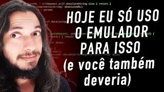 Você está usando o emulador Android do jeito errado! (tente desta maneira)