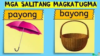 Mga Salitang magkatugma