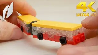 How to Build an Articulated Bus (MOC - 4K)