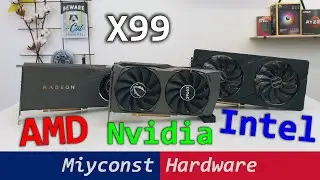 🇬🇧 AMD, Nvidia or Intel, whats best for X99? RX 5700XT, RTX 3060, Arc A750 | E5-2696 V3, i7-12700k