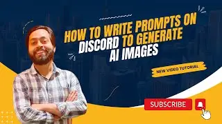 How to write prompts on discord to generate AI images | Midjourney | AI Image