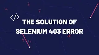 The solution of the new selenium error with Chrome