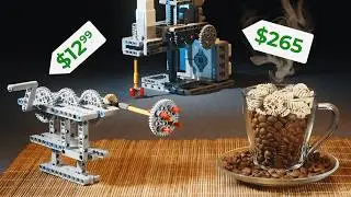 ☕ Lego Milk Frother Evolution #lego #coffee #legotechnic