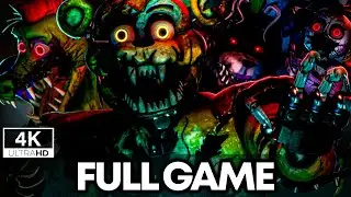 FNAF Security Breach Ruin DLC Full Game Walkthrough | All Endings | No Deaths