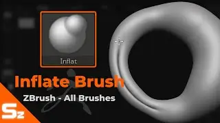 Inflate Brush: ZBrush All Brushes