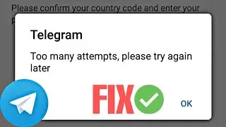 Telegram too many attempts please try again later telegram| telegram too many attempts/login problem