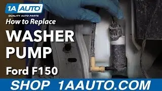 How to Replace Windshield Washer Pump 09-14 Ford F-150