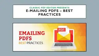 E Mailing PDFs – Best Practices