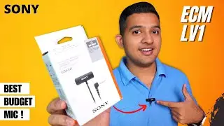 Sony ECM-LV1 Lavalier Microphone - Review⚡Best Budget Microphone Under 2000 ! 🔥🔥