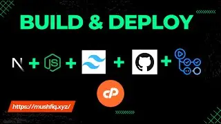 Build and Deploy Nextjs, TailwindCSS, Nuxtjs, nodejs to Github to Cpanel - Auto deploy to cpanel