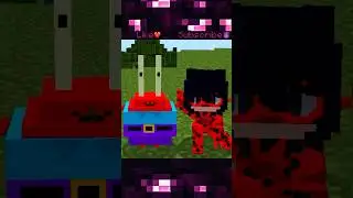 SpongeBob VS Ladybug!!! #minecraft #spongebob #ladybug