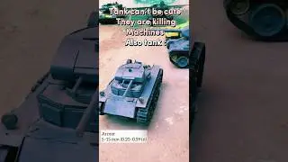 Tanks can be cute ✅- panzer 2 #trending #tank #viral #short