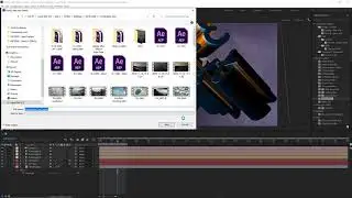 How To Automatically Collect An After Effects Project files and Materials Into One Folder