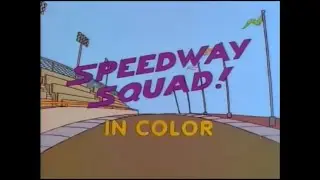 The Simpsons - Speedway Squad ! (In Color)