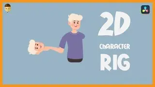 DaVinci Resolve 2D Character Animation Rig Template