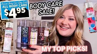 BATH & BODY WORKS BODY CARE DAY SALE INFO + MY TOP SCENTS FOR 2023