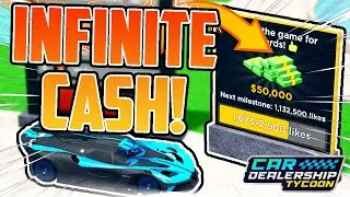 *INFINITE MONEY GLITCH* In Car Dealership Tycoon 2024! (Overpowered!!)