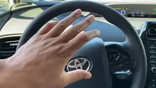 Toyota Prius - Parking assist button location