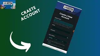 how to create a vrchat account