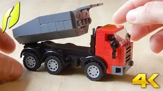 How to Build Lego Tatra Tipper Truck 6X6 (MOC - 4K)