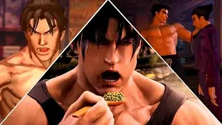 TEKKEN SERIES - Jin Kazama EVERY ending evolution (Tekken 3 - 8) 1998 - 2024