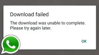 whatsapp download failed | whatsapp download failed problem fix | whatsapp photo video failed 2023