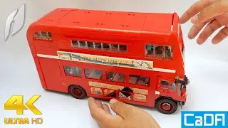 CaDA London Vintage Tour Bus | C59008W (Unboxing and Review - 4K)