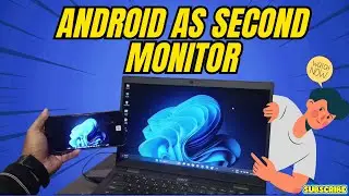 How to Use Android as a Secondary Display of your PC (Second Monitor) 💻📲