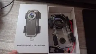 It's a Waterproof case, but it's Not good Underwater (Insta360 One X2)