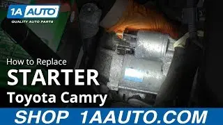 How to Replace Starter 02-13 Toyota Camry