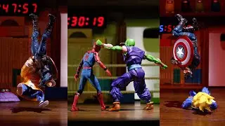 [Dragon Ball] [MARVEL] -  Performing wrestling move in Stop Motion