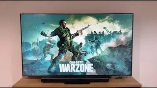 Samsung AU9000 120Hz PS5 Call Of Duty Warzone Test