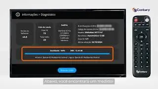 Se liga no Hélio! Tela de Diagnóstico MidiaBox B7