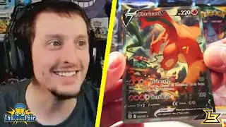 Pulling CHARIZARD V ALTERNATE ART from A BRILLIANT STARS BUILD & BATTLE BOX (Pokemon Cards Opening)