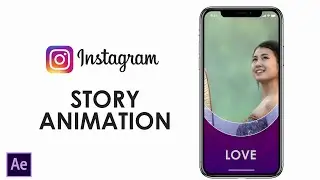 After Effects Tutorial | Instagram Story Animation in After Effects