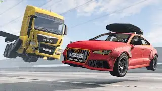 Huge Car Crashes from 2022 - BeamNG Drive Crashes