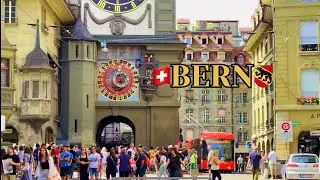 Weekend in Bern🇨🇭Switzerland / Walk in Summer☀️Casino-Restaurant Bern 4K / Summer in Switzerland