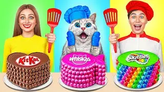 Me vs Grandma Cooking Challenge with Cat | Food Battle by Multi DO Smile