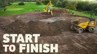 How to build a golf green (USGA) START to FINISH