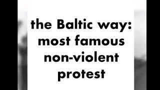 35th anniversary of the Baltic Way