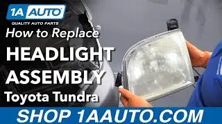 How to Replace Headlight Assembly on a 00-06 Toyota Tundra