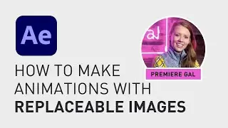 How to make animations with replaceable images